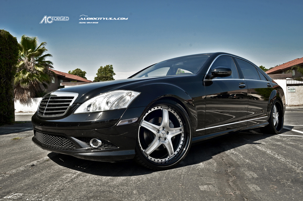photo 4 Mercedes-Benz S-Class custom wheels AC Solid 5 22x9.0, ET , tire size 245/30 R22. 22x10.5 ET 295/25 R22
