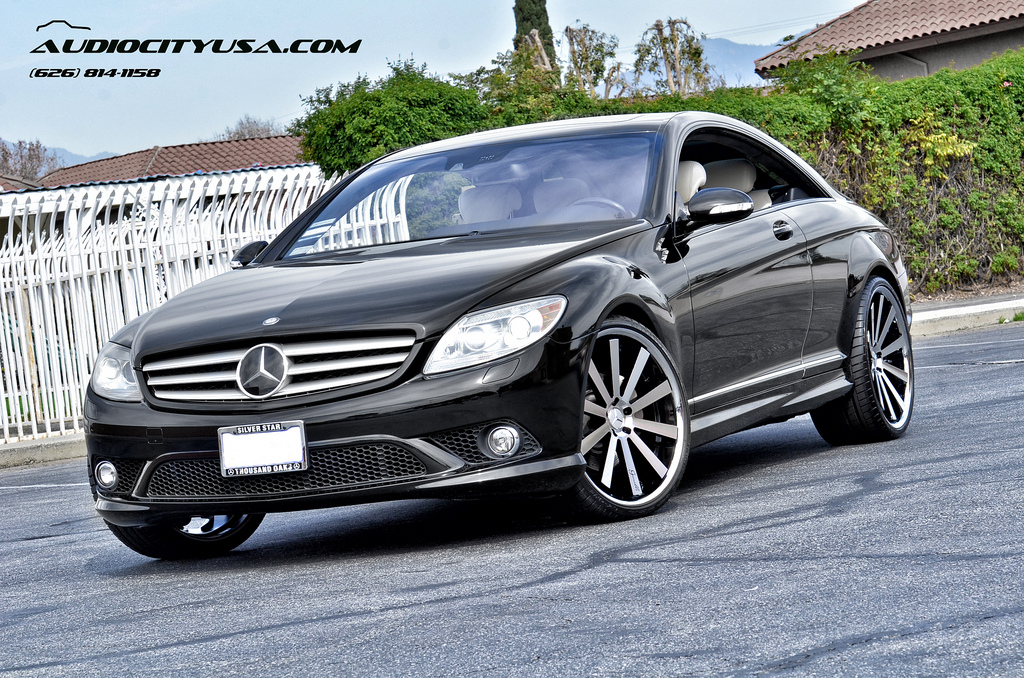 photo 4 Mercedes-Benz CL-Class custom wheels Gianelle Santo 2 SS 22x9.0, ET , tire size 245/30 R22. 22x10.5 ET 295/25 R22