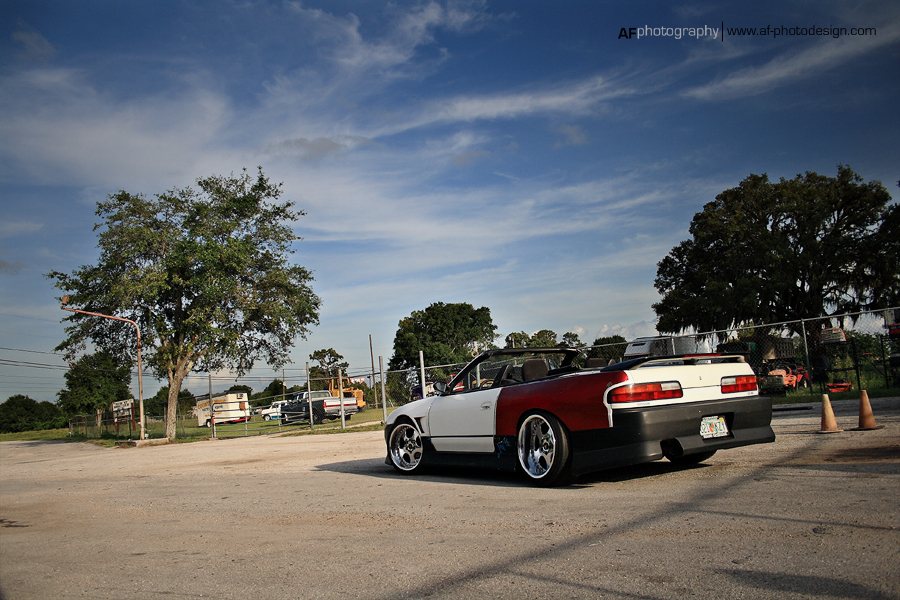 photo 3 Nissan S13 custom wheels Work VS-SD  18x10.0, ET -15, tire size 235/40 R18. 18x11.0 ET-17 245/40 R18