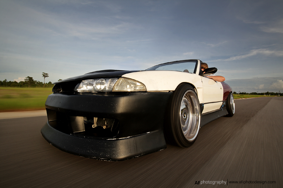 photo 6 Nissan S13 custom wheels Work VS-SD  18x10.0, ET -15, tire size 235/40 R18. 18x11.0 ET-17 245/40 R18