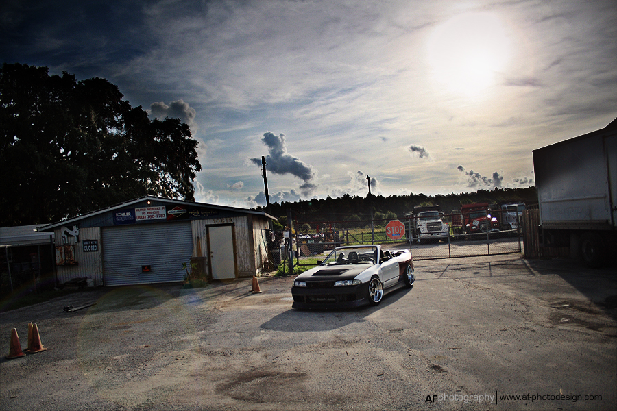 photo 8 Nissan S13 custom wheels Work VS-SD  18x10.0, ET -15, tire size 235/40 R18. 18x11.0 ET-17 245/40 R18