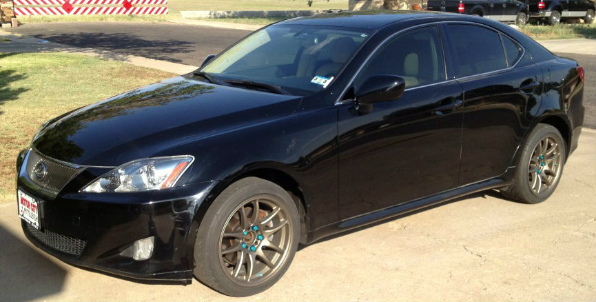 photo 1 Lexus IS 250 custom wheels Work CR Kai 17x9.0, ET +38, tire size 235/40 R17. x ET