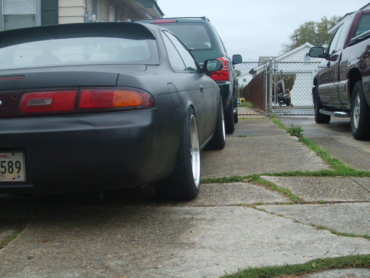 photo 1 Nissan S14 custom wheels Motegi Touge 17x9.0, ET +9, tire size 225/45 R17. 17x9.0 ET+4