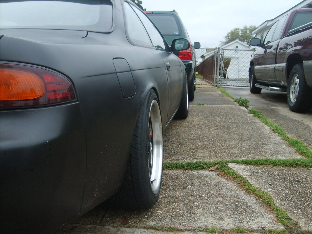 photo 2 Nissan S14 custom wheels Motegi Touge 17x9.0, ET +9, tire size 225/45 R17. 17x9.0 ET+4