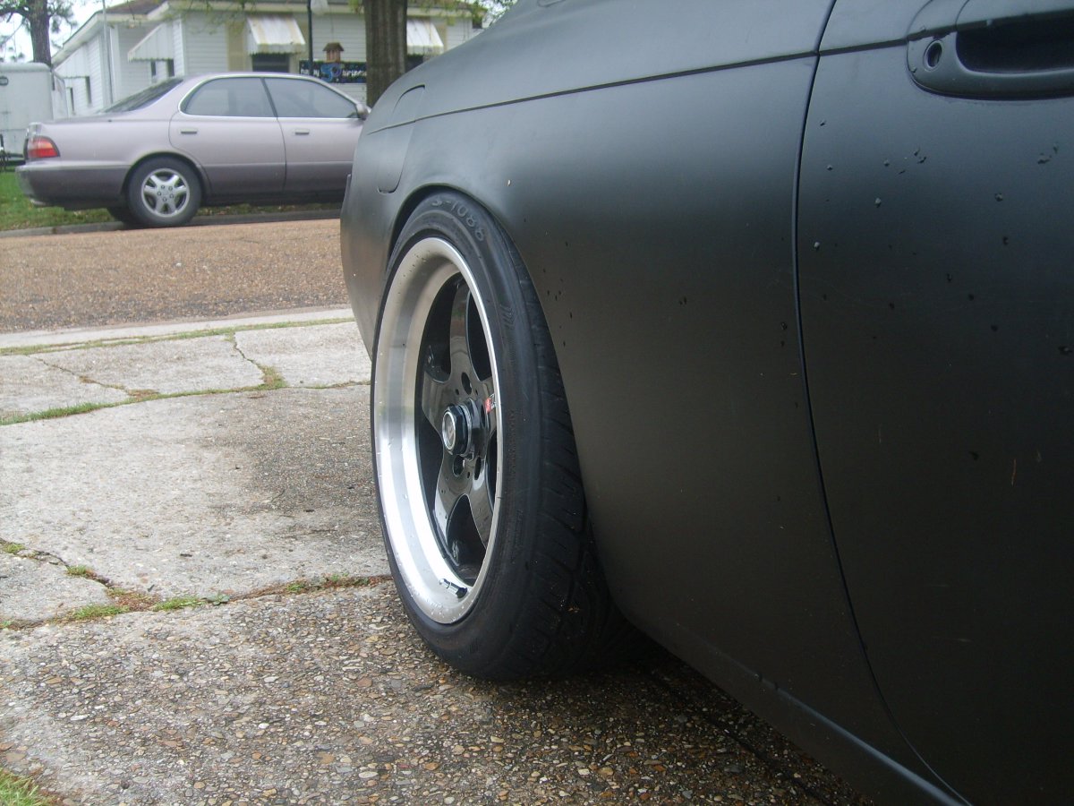photo 4 Nissan S14 custom wheels Motegi Touge 17x9.0, ET +9, tire size 225/45 R17. 17x9.0 ET+4