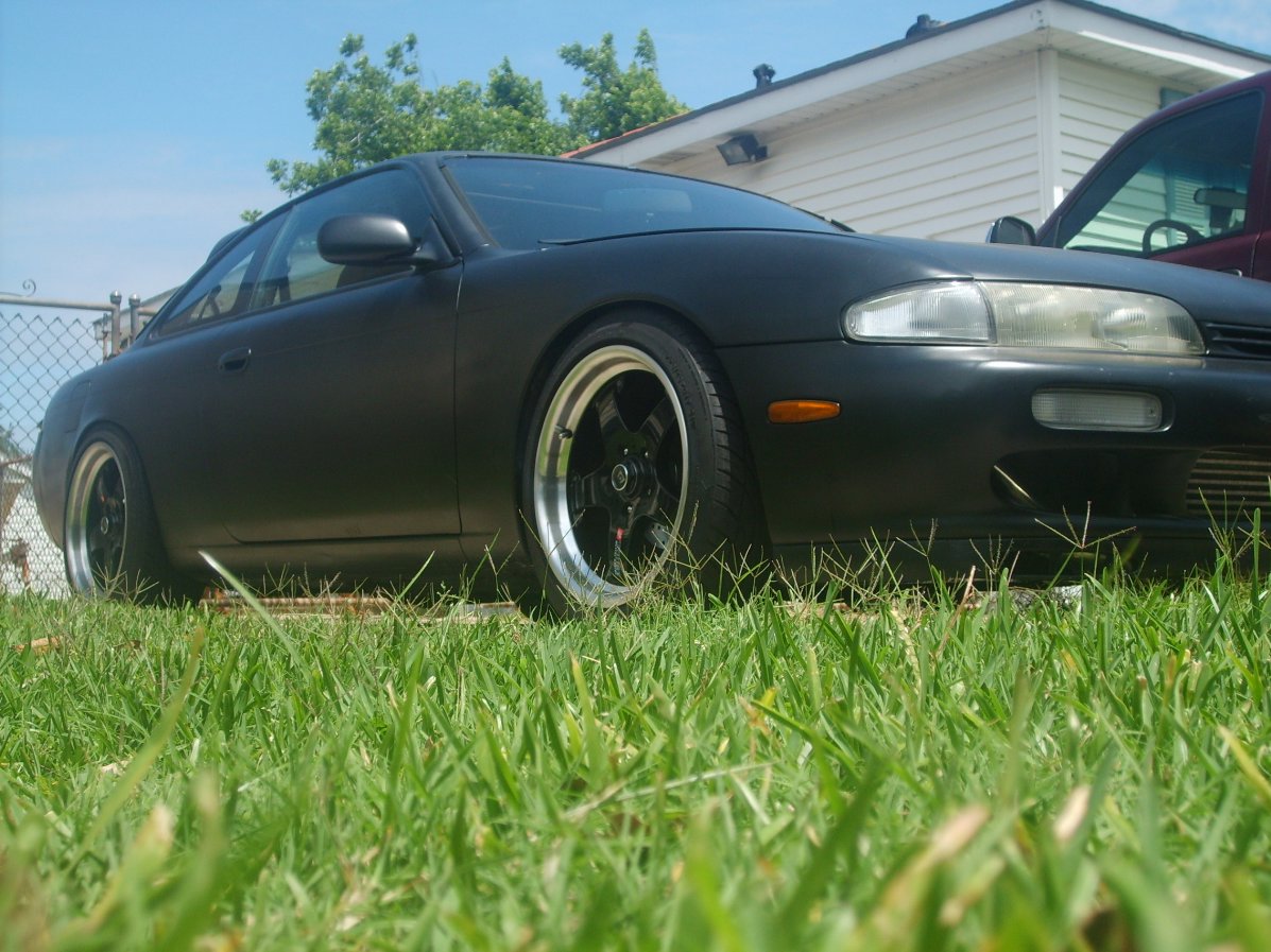 photo 6 Nissan S14 custom wheels Motegi Touge 17x9.0, ET +9, tire size 225/45 R17. 17x9.0 ET+4