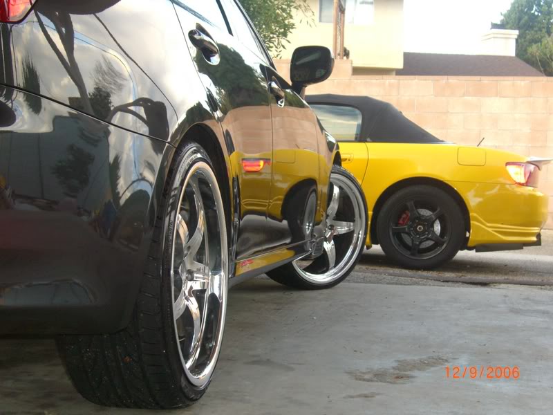 photo 4 Lexus IS 350 custom wheels GFG GF1-5 20x8.5, ET +38, tire size 235/30 R20. 20x10.0 ET+40 275/30 R20