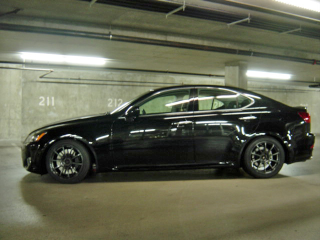 photo 3 Lexus IS 250 custom wheels Advant RS 17x8.5, ET +48, tire size X R17. 17x9.0 ET+45 