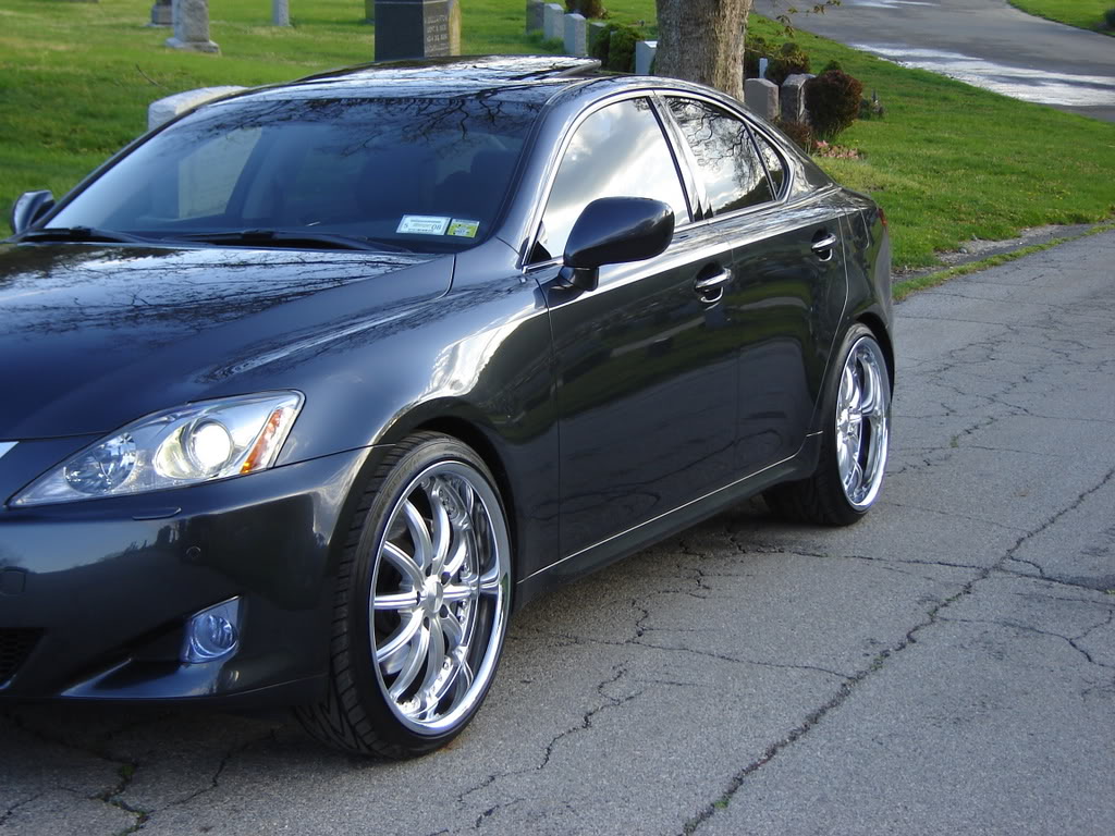 photo 2 Lexus IS 350 custom wheels   20x8.5, ET +20, tire size 225/35 R20. 20x10.0 ET+30 255/30 R20