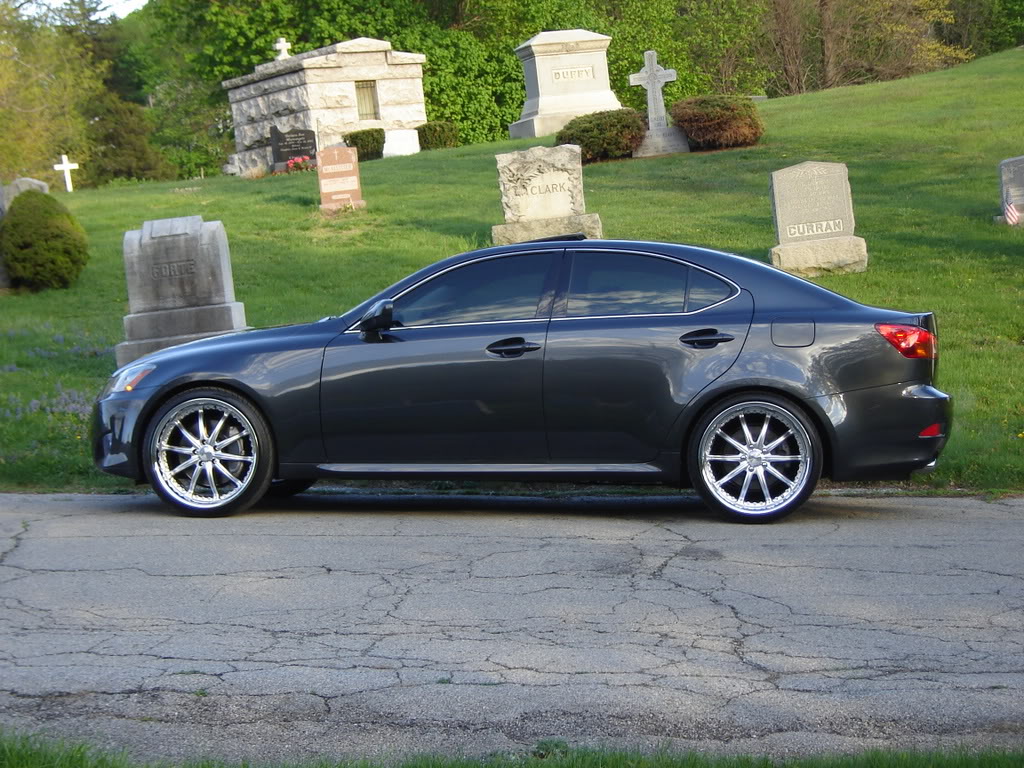 photo 4 Lexus IS 350 custom wheels   20x8.5, ET +20, tire size 225/35 R20. 20x10.0 ET+30 255/30 R20