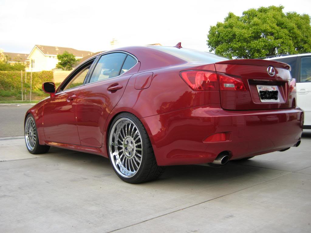 photo 2 Lexus IS 250 custom wheels Iforged VIP limited 20x8.5, ET , tire size X R20. 20x10.0 ET