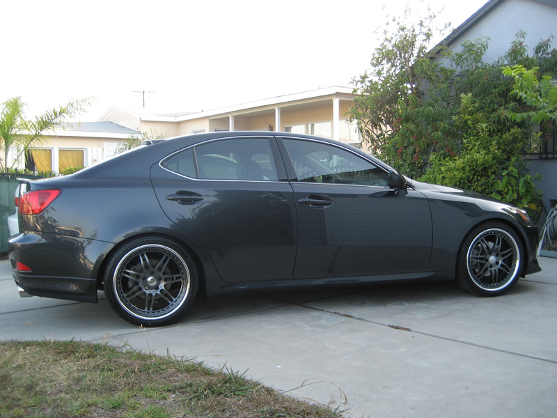 photo 2 Lexus IS 250 custom wheels iForged Daytona 19x8.0, ET , tire size 235/35 R19. 19x10.0 ET 275/30 R19