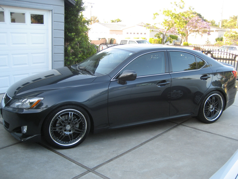 photo 3 Lexus IS 250 custom wheels iForged Daytona 19x8.0, ET , tire size 235/35 R19. 19x10.0 ET 275/30 R19