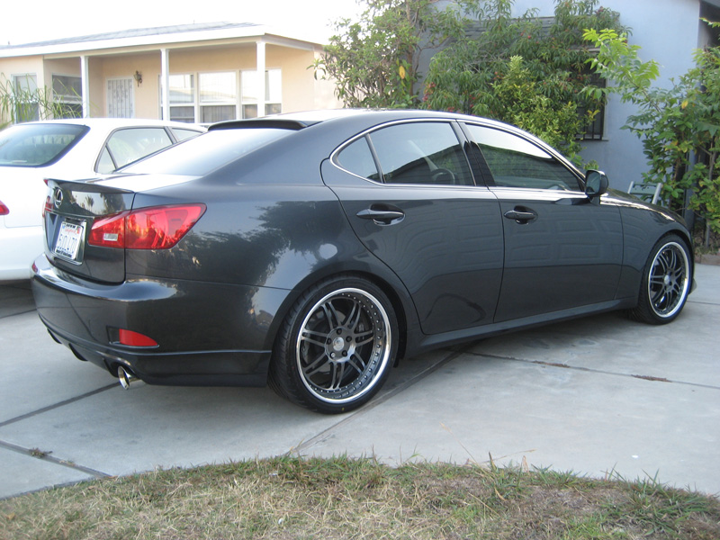 photo 4 Lexus IS 250 custom wheels iForged Daytona 19x8.0, ET , tire size 235/35 R19. 19x10.0 ET 275/30 R19