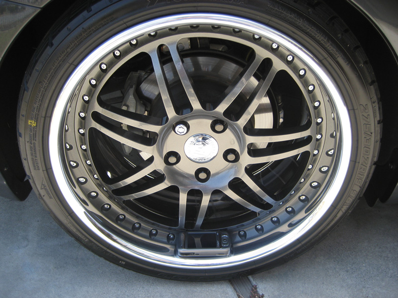 photo 1 Lexus IS 250 custom wheels iForged Daytona 19x8.0, ET , tire size 235/35 R19. 19x10.0 ET 275/30 R19