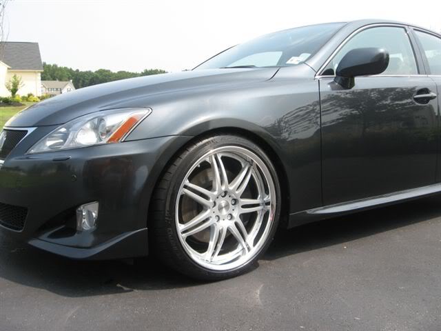 photo 3 Lexus IS 350 custom wheels Work Varianza T1S 19x10.0, ET , tire size 225/35 R19. 19x8.5 ET 255/35 R19