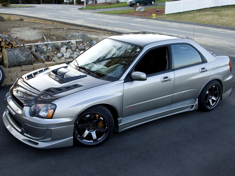 photo 1 Subaru Impreza WRX STi custom wheels Rota Grid 18x10.0, ET +35, tire size 235/40 R18. x ET 