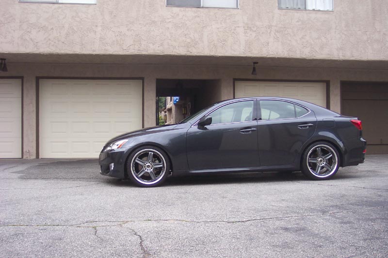 photo 3 Lexus IS 250 custom wheels Volk Racing GT-C 19x8.5, ET +37, tire size 245/35 R19. 19x8.5 ET+36 275/30 R19