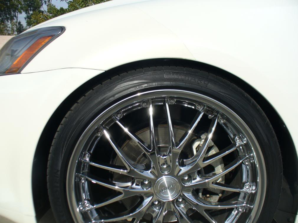 photo 2 Lexus IS 250 custom wheels MRR GT 1 19x8.5, ET +35, tire size 235/35 R19. 19x9.5 ET+40 265/30 R19