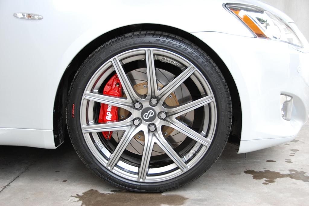 photo 1 Lexus IS 300 custom wheels Enkei FS-01 19x8.5, ET +40, tire size 235/35 R19. 19x9.5 ET+40 275/30 R19