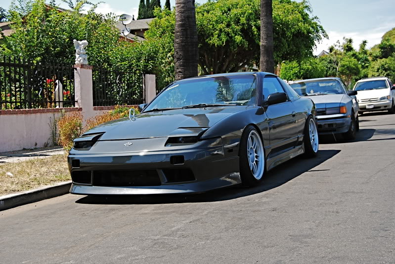 photo 1 Nissan S13 custom wheels Enkei RPF1 17x10.0, ET +18, tire size 235/40 R17. 17x10.0 ET+8 245/40 R17