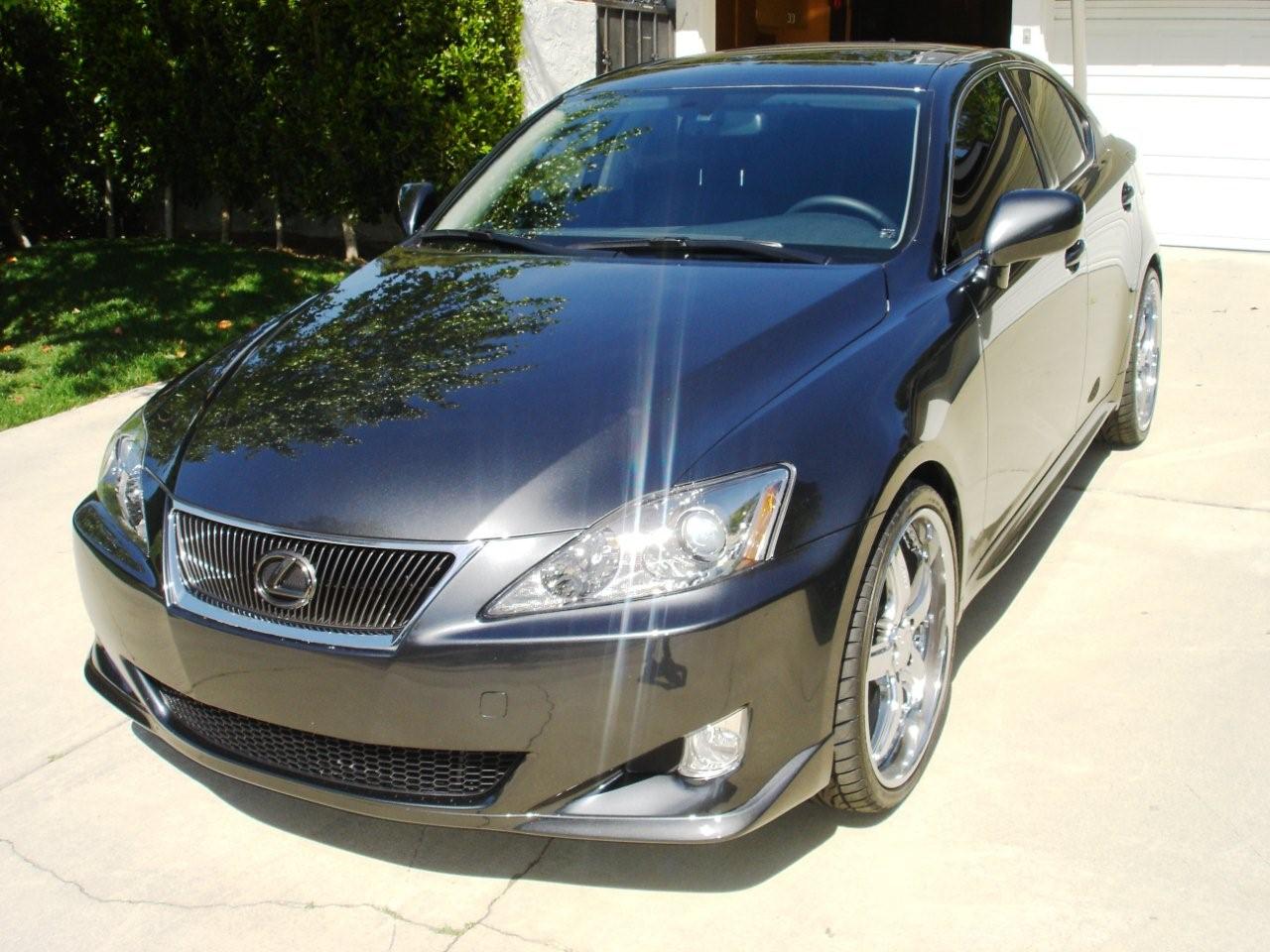 photo 2 Lexus IS 250 custom wheels 20x8.5, ET , tire size 245/30 R20. 20x10.5 ET 285/25 R20