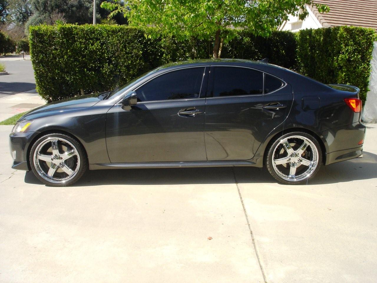 photo 4 Lexus IS 250 custom wheels 20x8.5, ET , tire size 245/30 R20. 20x10.5 ET 285/25 R20