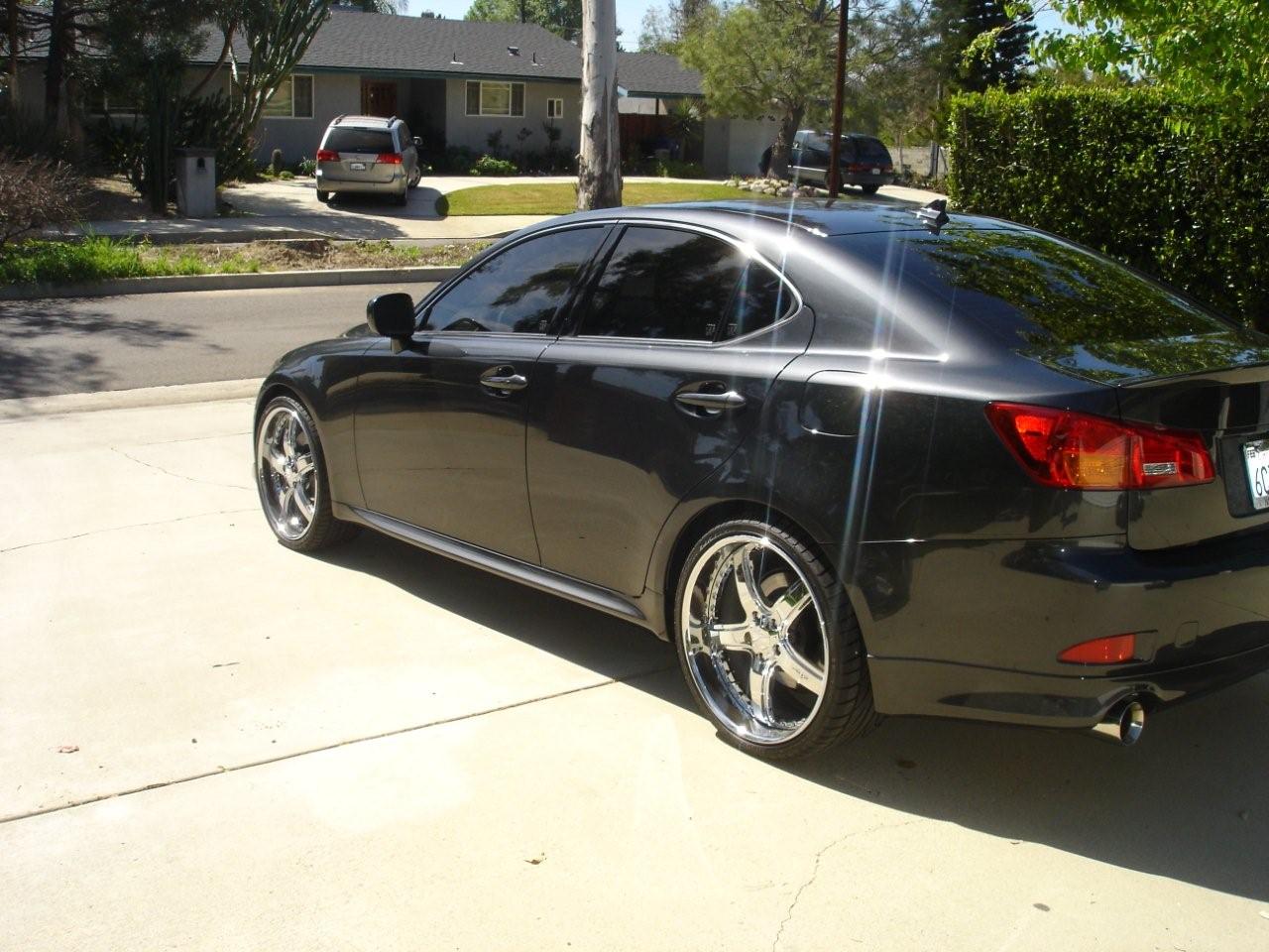 photo 1 Lexus IS 250 custom wheels 20x8.5, ET , tire size 245/30 R20. 20x10.5 ET 285/25 R20