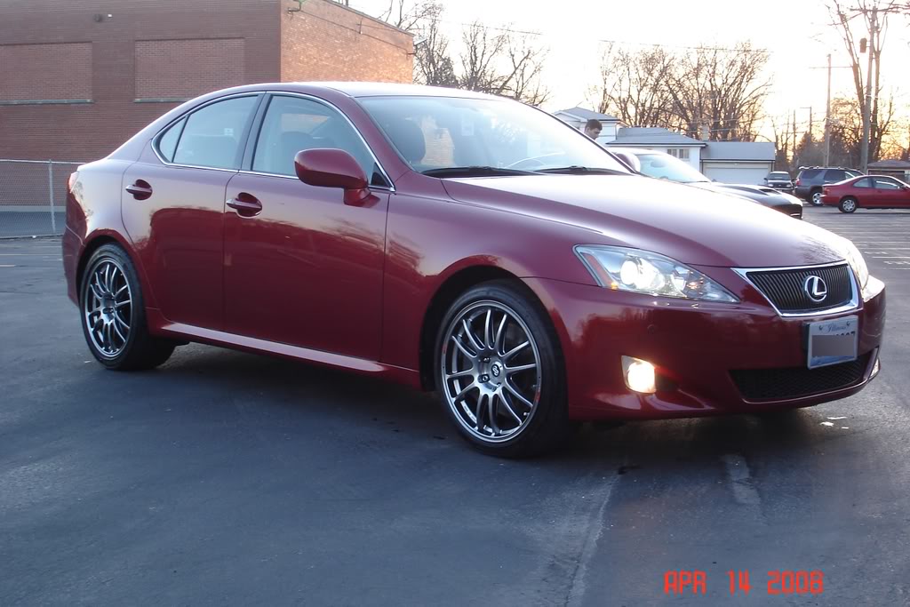 photo 2 Lexus IS 350 custom wheels Enkei GTC01 18x8.0, ET +48, tire size 225/40 R18. 18x8.5 ET+35 255/40 R18