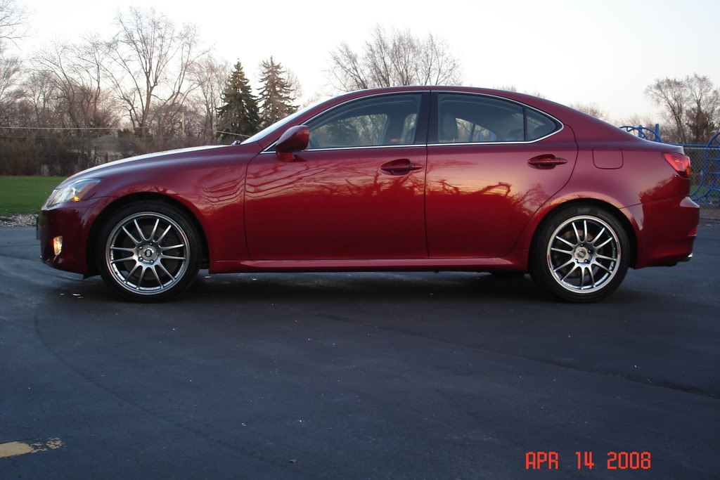 photo 3 Lexus IS 350 custom wheels Enkei GTC01 18x8.0, ET +48, tire size 225/40 R18. 18x8.5 ET+35 255/40 R18