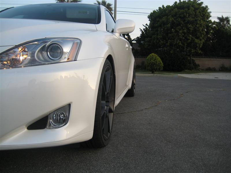 photo 2 Lexus IS 350 custom wheels Five Axis S5:F 19x8.5, ET +45, tire size 235/35 R19. 19x9.5 ET+35 265/30 R19