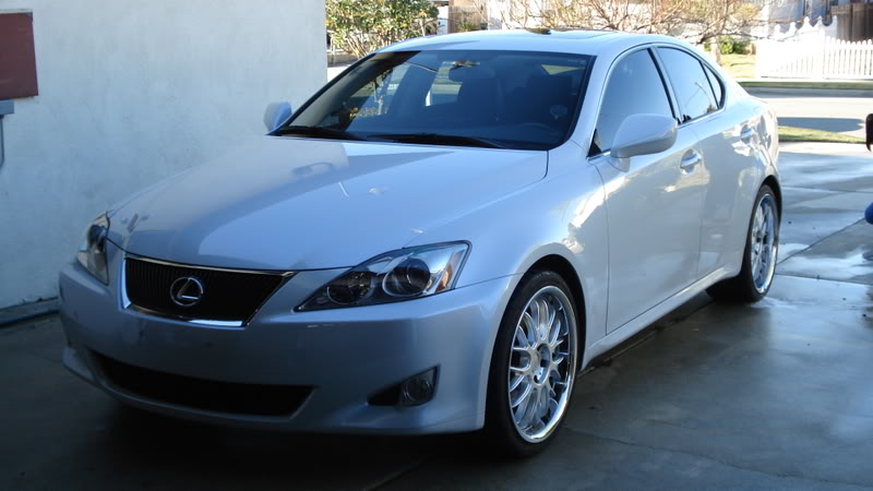 photo 1 Lexus IS 250 custom wheels 5 Zigen Sport Engine 19x8.5, ET +32, tire size X R19. 19x9.5 ET+35