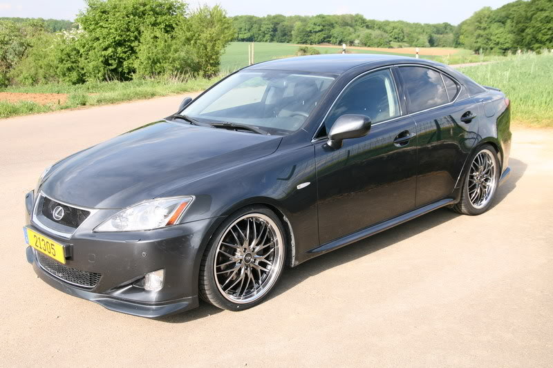 photo 2 Lexus IS 250 custom wheels Barracuda Voltec T6 19x8.0, ET +40, tire size 225/35 R19. x ET 245/35 R