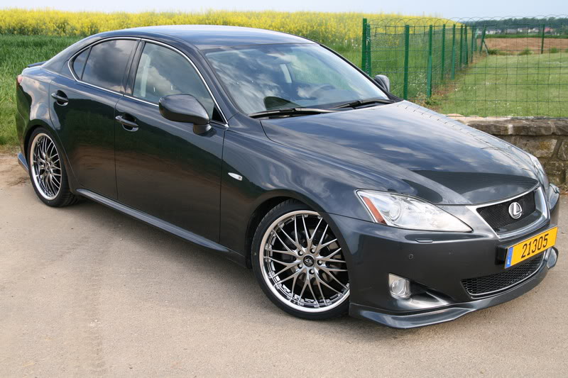 photo 4 Lexus IS 250 custom wheels Barracuda Voltec T6 19x8.0, ET +40, tire size 225/35 R19. x ET 245/35 R