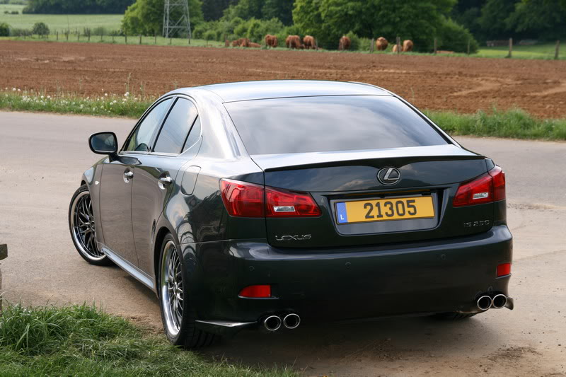 photo 5 Lexus IS 250 custom wheels Barracuda Voltec T6 19x8.0, ET +40, tire size 225/35 R19. x ET 245/35 R