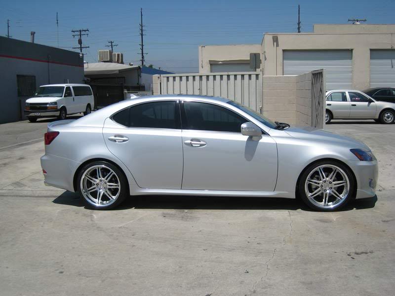 photo 3 Lexus IS 250 custom wheels Work Varianza T1S 19x8.5, ET +36, tire size 235/35 R19. 19x10.0 ET+38 265/30 R19