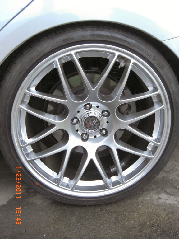 photo 5 Lexus IS 350 custom wheels Drag DR-37 19x8.5, ET +40, tire size 225/35 R19. 19x9.5 ET+40 245/35 R19