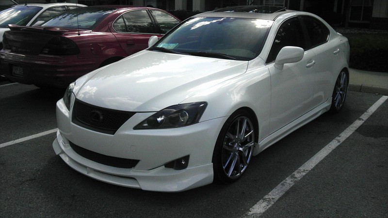 photo 1 Lexus IS 350 custom wheels OEM LFA 19x8.5, ET +38, tire size 235/35 R19. 19x9.5 ET+45 275/30 R19