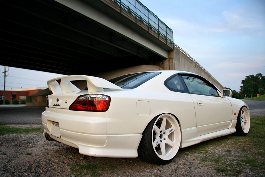 photo 1 Nissan S15 custom wheels Rays Engineering Volk Racing TE37 19x9.5, ET +12, tire size 215/35 R19. 19x10.5 ET+12 235/35 R19