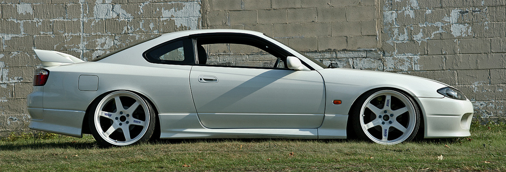 photo 12 Nissan S15 custom wheels Rays Engineering Volk Racing TE37 19x9.5, ET +12, tire size 215/35 R19. 19x10.5 ET+12 235/35 R19