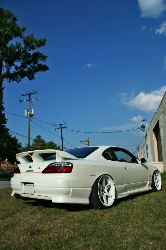 photo 18 Nissan S15 custom wheels Rays Engineering Volk Racing TE37 19x9.5, ET +12, tire size 215/35 R19. 19x10.5 ET+12 235/35 R19