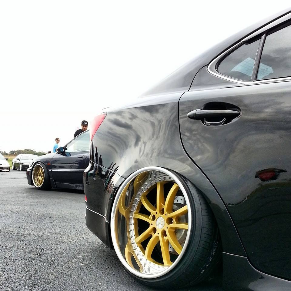 photo 3 Lexus IS 350 custom wheels Work Bersaglio 19x11.0, ET , tire size X R19. 19x11.5 ET 