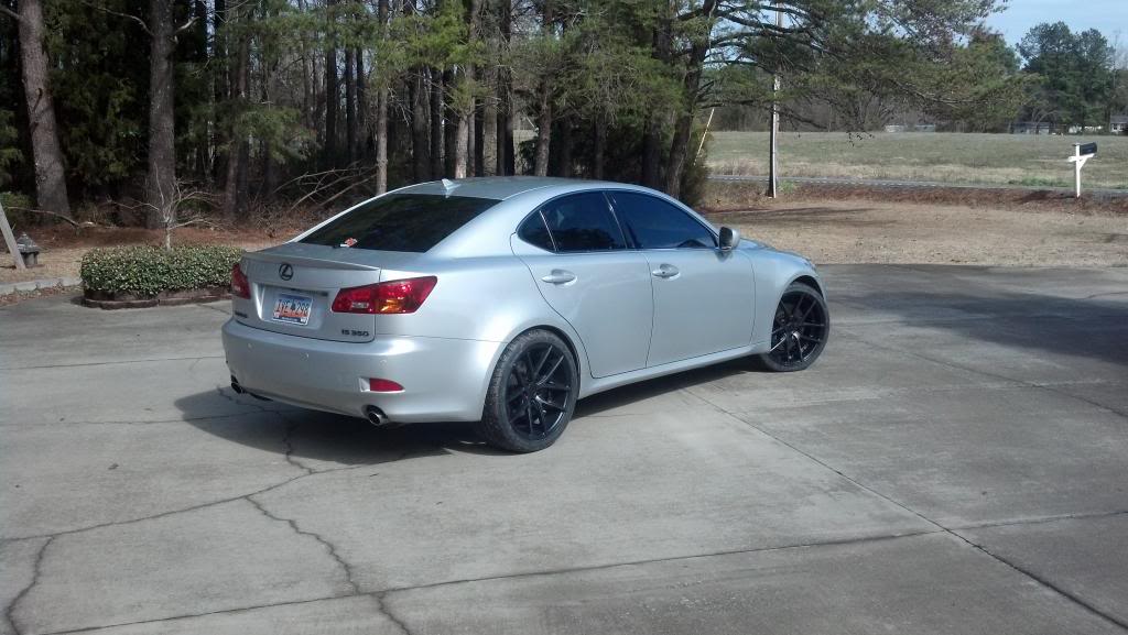 photo 2 Lexus IS 350 custom wheels Niche Targa 19x8.5, ET +35, tire size 235/35 R19. 19x9.5 ET+35 