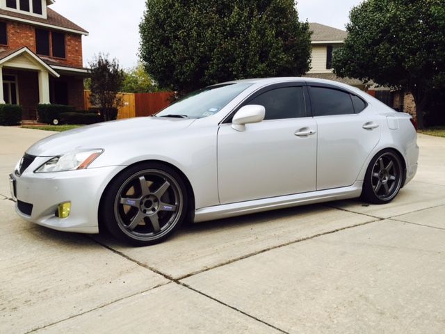 photo 2 Lexus IS 350 custom wheels Volk Rays TE37 19x8.5, ET , tire size 225/35 R19. 19x9.5 ET+34 275/30 R19