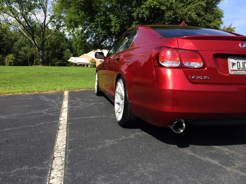 photo 2 Lexus GS 350 custom wheels Vossen VFS1 20x9.0, ET +32, tire size 235/35 R20. 20x10.5 ET+45 275/30 R20