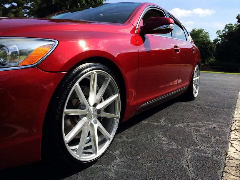 photo 1 Lexus GS 350 custom wheels Vossen VFS1 20x9.0, ET +32, tire size 235/35 R20. 20x10.5 ET+45 275/30 R20