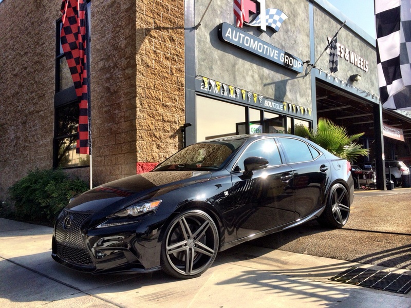 photo 1 Lexus IS 350 custom wheels 20x9.0, ET +38, tire size 235/30 R20. 20x10.5 ET+45 255/30 R20