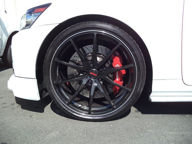 photo 1 Lexus GS 350 custom wheels Volk Racing G25 20x9.5, ET +40, tire size 245/35 R20. 20x10.5 ET+40 275/30 R20