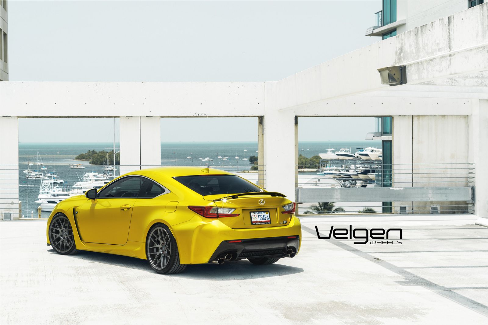 photo 2 Lexus RC F custom wheels Velgen VMB7 20x9.0, ET +20, tire size X R20. 20x10.5 ET+25