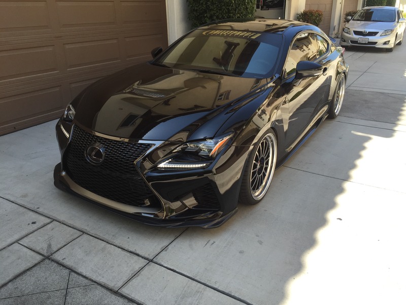 photo 2 Lexus RC F custom wheels SSR TF1 20x9.5, ET +25, tire size 255/30 R20. 20x10.5 ET+30 275/30 R20